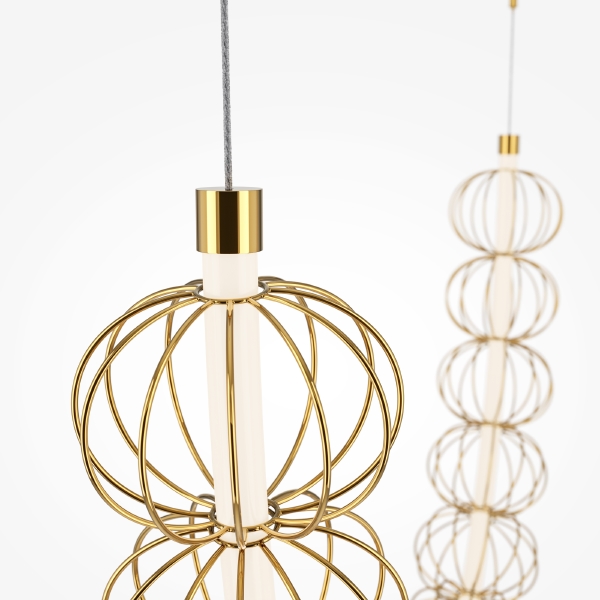 Светильник подвесной Maytoni Golden Cage MOD216PL-L55G3K