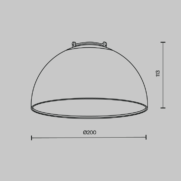 Трековый светильник Maytoni Pendant system Parity TR126B-20W4K-W