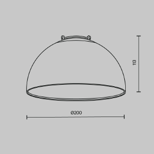 Трековый светильник Maytoni Pendant system Parity TR126B-20W4K-W