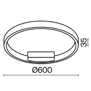 Светильник потолочный Maytoni Rim MOD058CL-L35WK