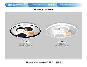 Потолочная люстра Ambrella LineTech FL4803