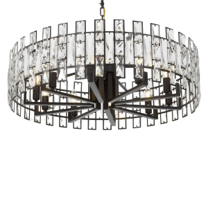 Подвесная люстра Lumina Deco Florina LDP 7041-800 BK