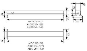 Светильник потолочный Kanlux Aldo 4603