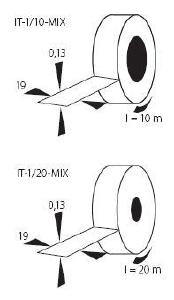 Изолента пвх синяя KANLUX IT-1/20-BL Kanlux It-1/20-Bl 1275