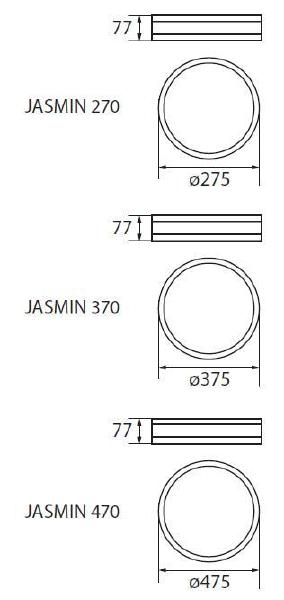 Светильник потолочный Kanlux Jasmin 23125