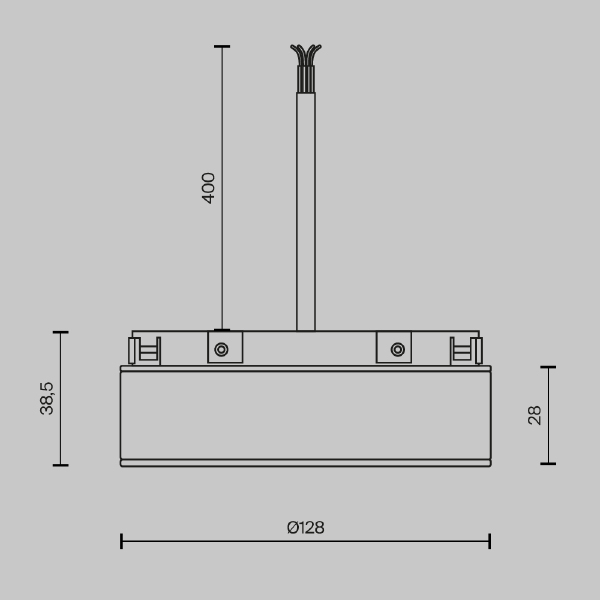 Блок питания Maytoni Power Supply Basity TRA172DR- 200W-DS-B