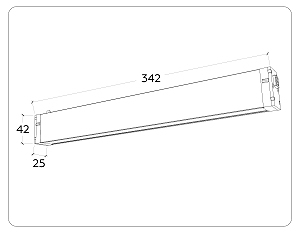 Трековый светильник Ambrella Magnetic 220V GL1272