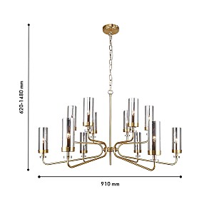 Подвесная люстра F-Promo Shandar 4620-12P