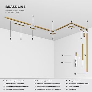 Соединительная планка Elektrostandard Line Magnetic Line Magnetic Соединительная планка 85231/00