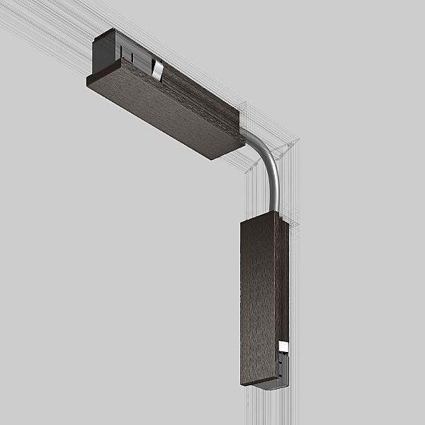 Коннектор для шинопровода Elektrostandard Line Magnetic Titan Line Гибкий коннектор (титан) 85007/00