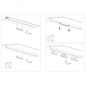 Трековый светильник iLEDEX TECHNICAL VISION48/22 4822-002-L120-6W-38DG-4000K-WH