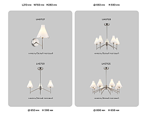 Потолочная люстра Ambrella Modern LH57121