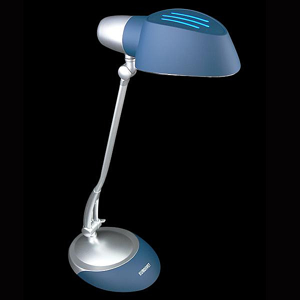 Офисная настольная лампа Eurosvet 780801 780801 резиновый синий